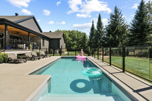 Pool - 563 Rg De La Rivière N., Saint-Roch-De-L'Achigan, QC - Outdoor With In Ground Pool