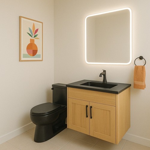 Powder room - 5645 Rue Auteuil, Brossard, QC - Indoor Photo Showing Bathroom