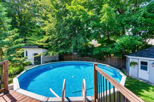 Piscine - 19 Rue Des Perdrix, Gatineau (Hull), QC - Outdoor With Above Ground Pool With Backyard