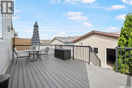 8726 Archer Lane, Regina, SK - Outdoor With Deck Patio Veranda With Exterior