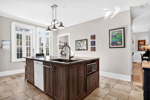 Cuisine - 14 Rue Morris, Sainte-Thérèse, QC - Indoor Photo Showing Kitchen With Double Sink