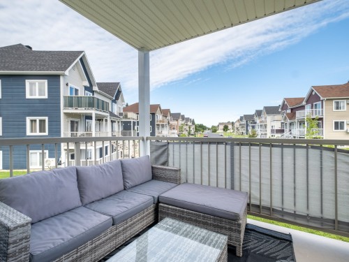 Balcon - 213 Rue Benjamin, Saint-Amable, QC - Outdoor With Deck Patio Veranda With Exterior