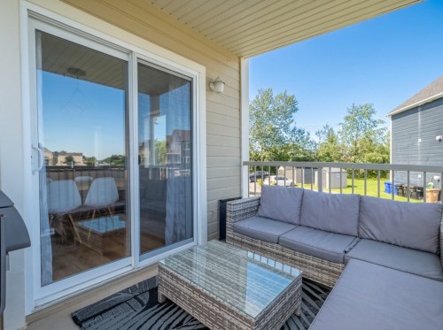 Balcon - 213 Rue Benjamin, Saint-Amable, QC - Outdoor With Deck Patio Veranda With Exterior