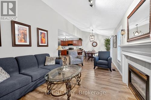 43 Liam Drive, Hamilton, ON - Indoor Photo Showing Living Room With Fireplace