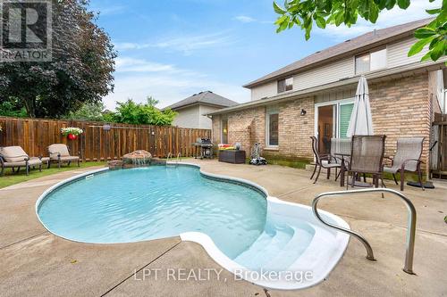 43 Liam Drive, Hamilton, ON - Outdoor With In Ground Pool With Deck Patio Veranda