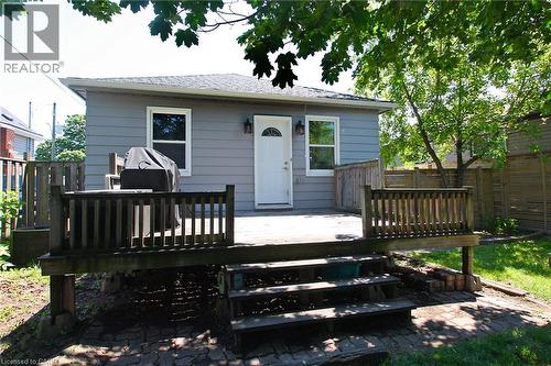 Rear Deck - 7 Lampton Place, Hamilton, ON - Outdoor