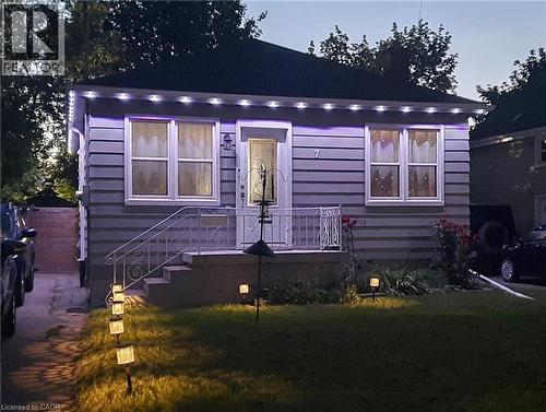 Night View with Built-in Lighting. - 7 Lampton Place, Hamilton, ON - Outdoor