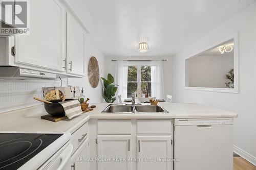 45 Mccrimmon Crescent, Clarington, ON - Indoor Photo Showing Kitchen With Double Sink