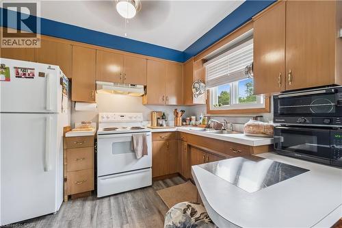 101 Secord Avenue, Kitchener, ON - Indoor Photo Showing Kitchen With Double Sink
