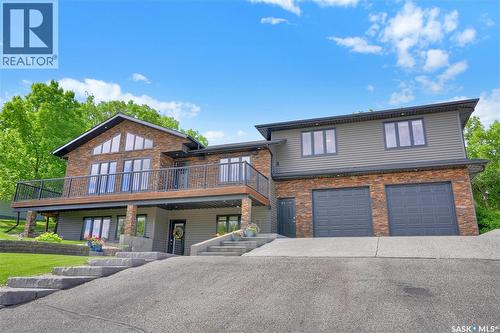 507 Tatanka Drive, Buffalo Pound Lake, SK - Outdoor With Deck Patio Veranda With Facade