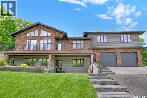 507 Tatanka Drive, Buffalo Pound Lake, SK - Outdoor With Deck Patio Veranda With Facade