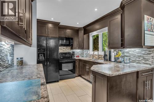 26 Fyfe Street, Regina, SK - Indoor Photo Showing Kitchen With Upgraded Kitchen