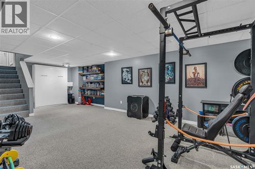26 Fyfe Street, Regina, SK - Indoor Photo Showing Gym Room
