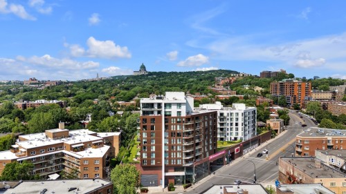 Exterior - 307-4599 Av. Clanranald, Montréal (Côte-Des-Neiges/Notre-Dame-De-Grâce), QC - Outdoor With View