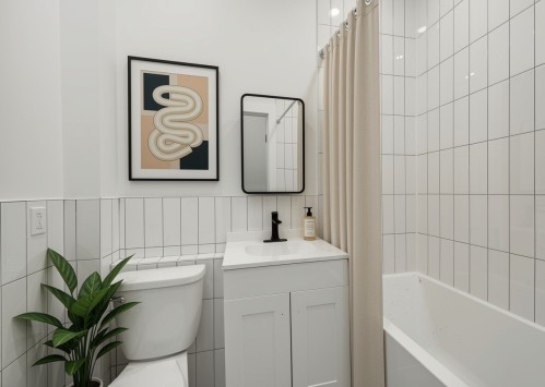 Bathroom - 3718 Rue Joseph, Montréal (Verdun/Île-Des-Soeurs), QC - Indoor Photo Showing Bathroom