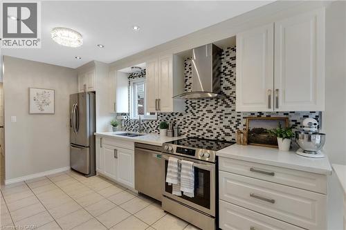 913 Copper Leaf Crescent, Kitchener, ON - Indoor Photo Showing Kitchen With Double Sink
