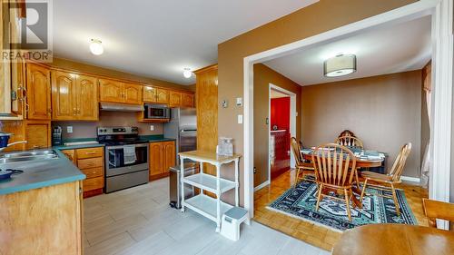 1 Hector Place, Paradise, NL - Indoor Photo Showing Kitchen With Double Sink