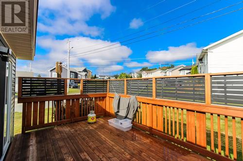 1 Hector Place, Paradise, NL - Outdoor With Deck Patio Veranda With Exterior