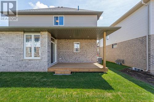 3 Hemlock Crescent, Aylmer, ON - Outdoor With Deck Patio Veranda With Exterior