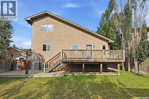 703 Beechmont Lane, Saskatoon, SK - Outdoor With Deck Patio Veranda