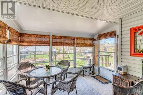 Cozy, Relaxing Sunroom Overlooking Backyard ... - 58 Decaria Boulevard, Perth, ON -  Photo Showing Other Room
