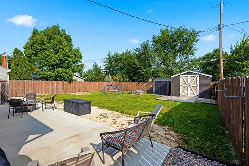 509 Rosseau Ave, Winnipeg, MB - Outdoor With Deck Patio Veranda With Backyard