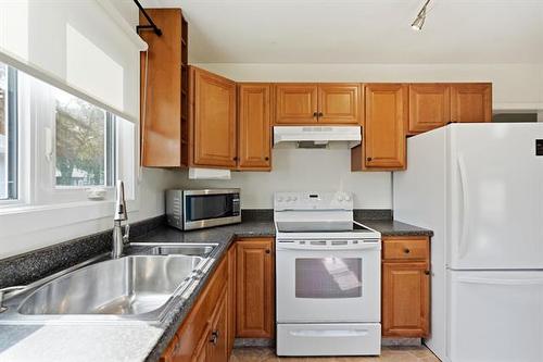 509 Rosseau Ave, Winnipeg, MB - Indoor Photo Showing Kitchen With Double Sink