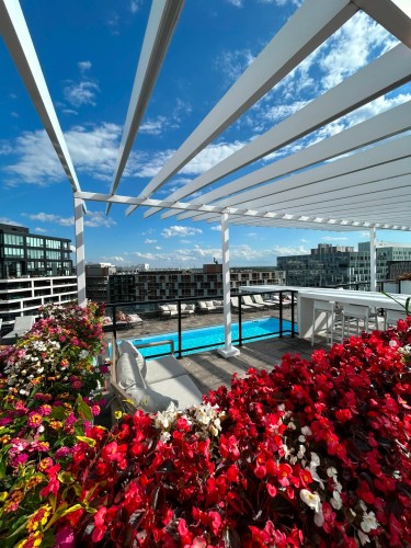 Pool - 2001-5505 Boul. Du Quartier, Brossard, QC - Outdoor With View