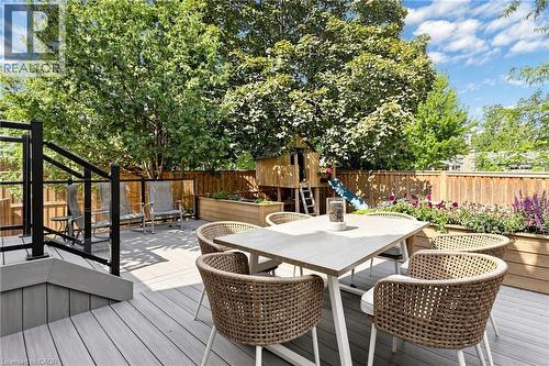 386 Cosburn Crescent, Burlington, ON - Outdoor With Deck Patio Veranda