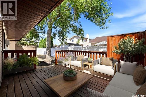 3309 Brookshire Lane, Regina, SK - Outdoor With Deck Patio Veranda With Exterior