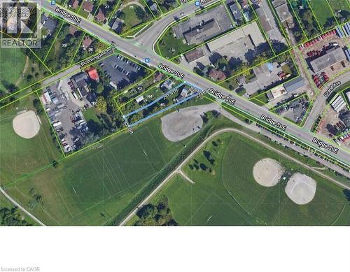 Lot layout - 46 Bridge Street E, Kitchener, ON 
