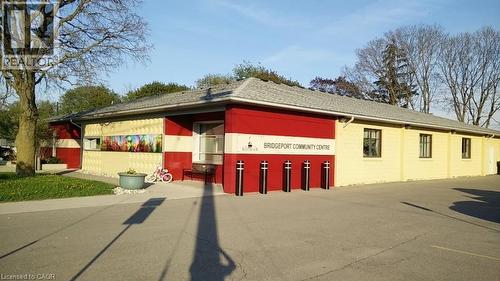 Bridgeport community centre a couple of blocks away for social events, skating, playground and a short distance to grand river. - 46 Bridge Street E, Kitchener, ON 