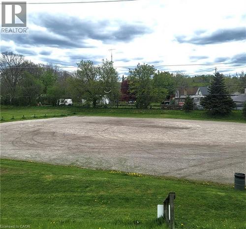 The soccer parking next door would make great visitor parking. - 46 Bridge Street E, Kitchener, ON 