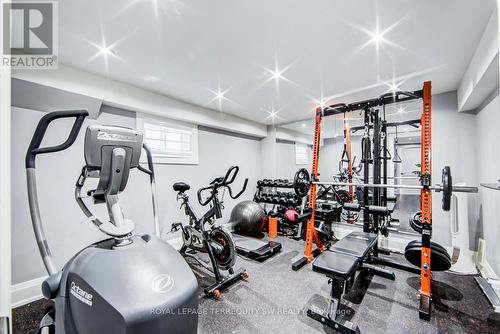 888 Fourth Street, Mississauga, ON - Indoor Photo Showing Gym Room