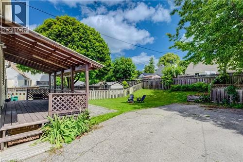 34 St Clair Avenue, Kitchener, ON - Outdoor With Deck Patio Veranda