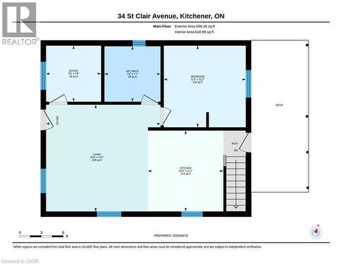 Floor plan - 34 St Clair Avenue, Kitchener, ON - Other