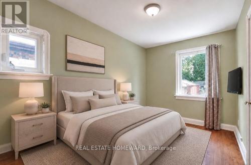 Virtual Possibility for Main 2nd Bedroom - 413 O'Connor Drive, Toronto, ON - Indoor Photo Showing Bedroom
