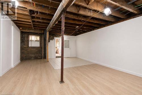 19 Grove Street, Hamilton, ON - Indoor Photo Showing Basement
