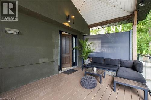 19 Grove Street, Hamilton, ON - Outdoor With Deck Patio Veranda With Exterior
