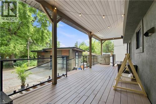 19 Grove Street, Hamilton, ON - Outdoor With Deck Patio Veranda With Exterior