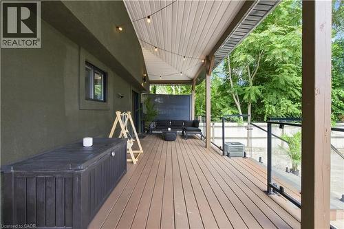 19 Grove Street, Hamilton, ON - Outdoor With Deck Patio Veranda With Exterior