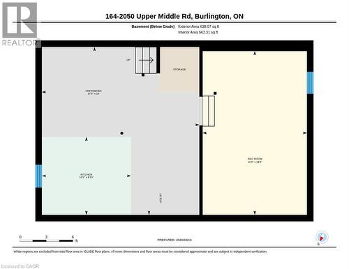 Floor plan - 2050 Upper Middle Road Unit# 164, Burlington, ON - Other