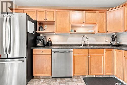 1030 Orchid Way N, Regina, SK - Indoor Photo Showing Kitchen With Double Sink