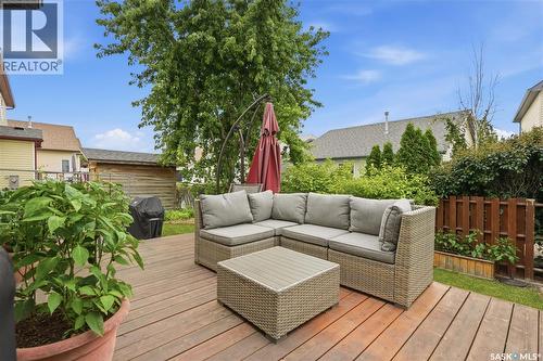 1030 Orchid Way N, Regina, SK - Outdoor With Deck Patio Veranda With Exterior
