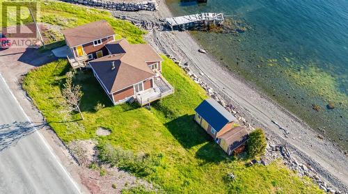 Aerial towards beach - 15 Main Road, Dildo, NL - Outdoor With View