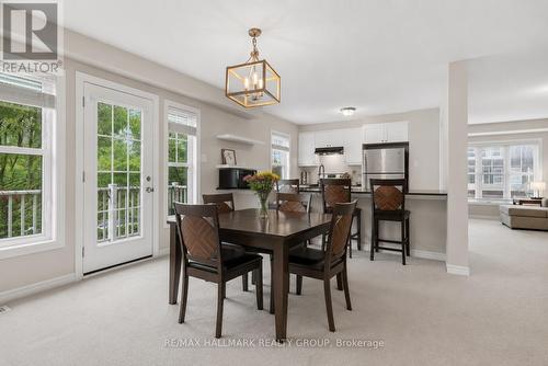 Photo has been digitally staged. - 588 Foxlight Circle, Ottawa, ON - Indoor Photo Showing Dining Room
