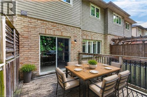 Virtually staged - 82 Maplevale Drive, Ancaster, ON - Outdoor With Deck Patio Veranda With Exterior