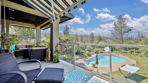 4780 Westridge Drive, Kelowna, BC - Outdoor With In Ground Pool With Deck Patio Veranda With Exterior