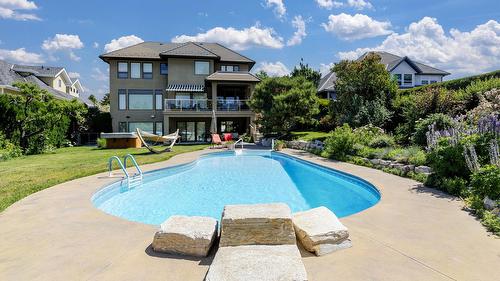 4780 Westridge Drive, Kelowna, BC - Outdoor With In Ground Pool With Deck Patio Veranda
