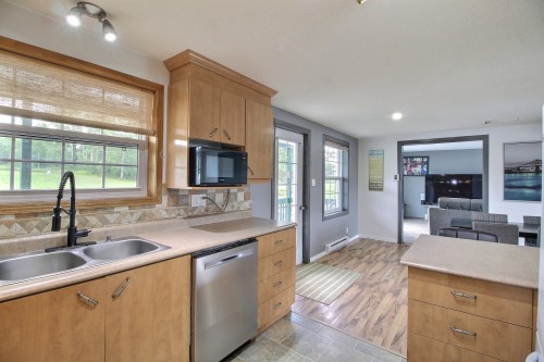 Overall view - 527 Ch. Harricana, Val-D'Or, QC - Indoor Photo Showing Kitchen With Double Sink